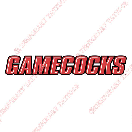 Jacksonville State Gamecocks Customize Temporary Tattoos Stickers NO.4690